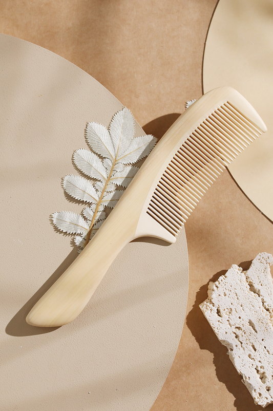 Wooden Fine Tooth Hair Comb-2